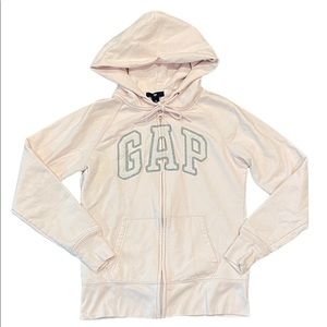 Gap hooded pink jacket